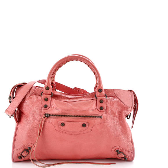 Balenciaga Medium City Classic Studs Bag Leather - Picture 1 of 7